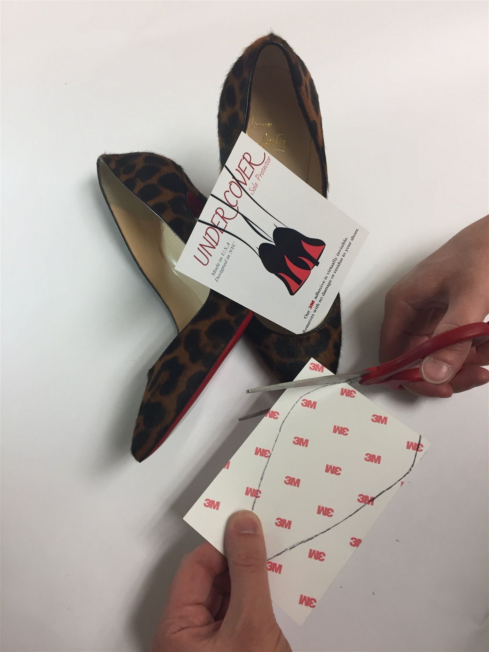 Clear Sole Protector for Heels 3M Sticker W4W Products