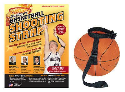 Jay Wolf's Basketball Shooting Strap Training aid - W4W Products 