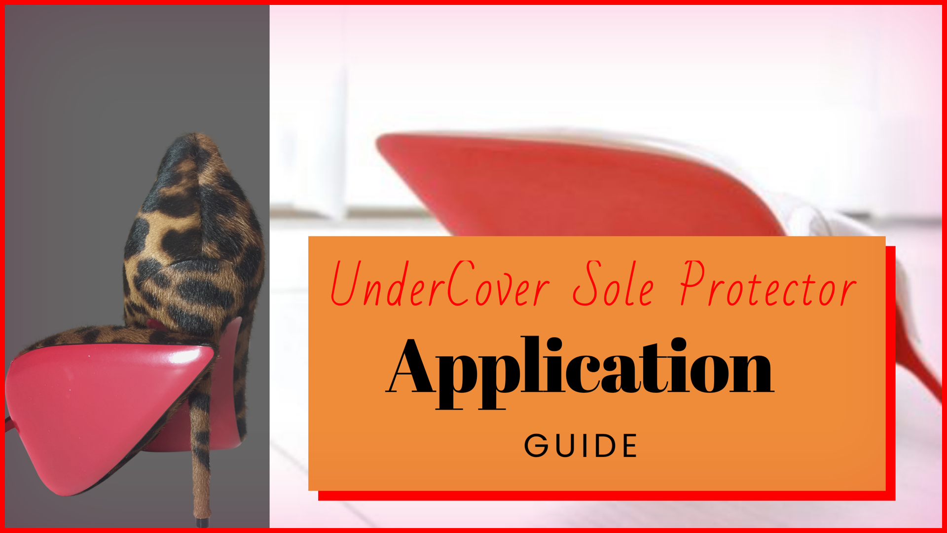 Load video: How To Protect Your Red Bottoms!