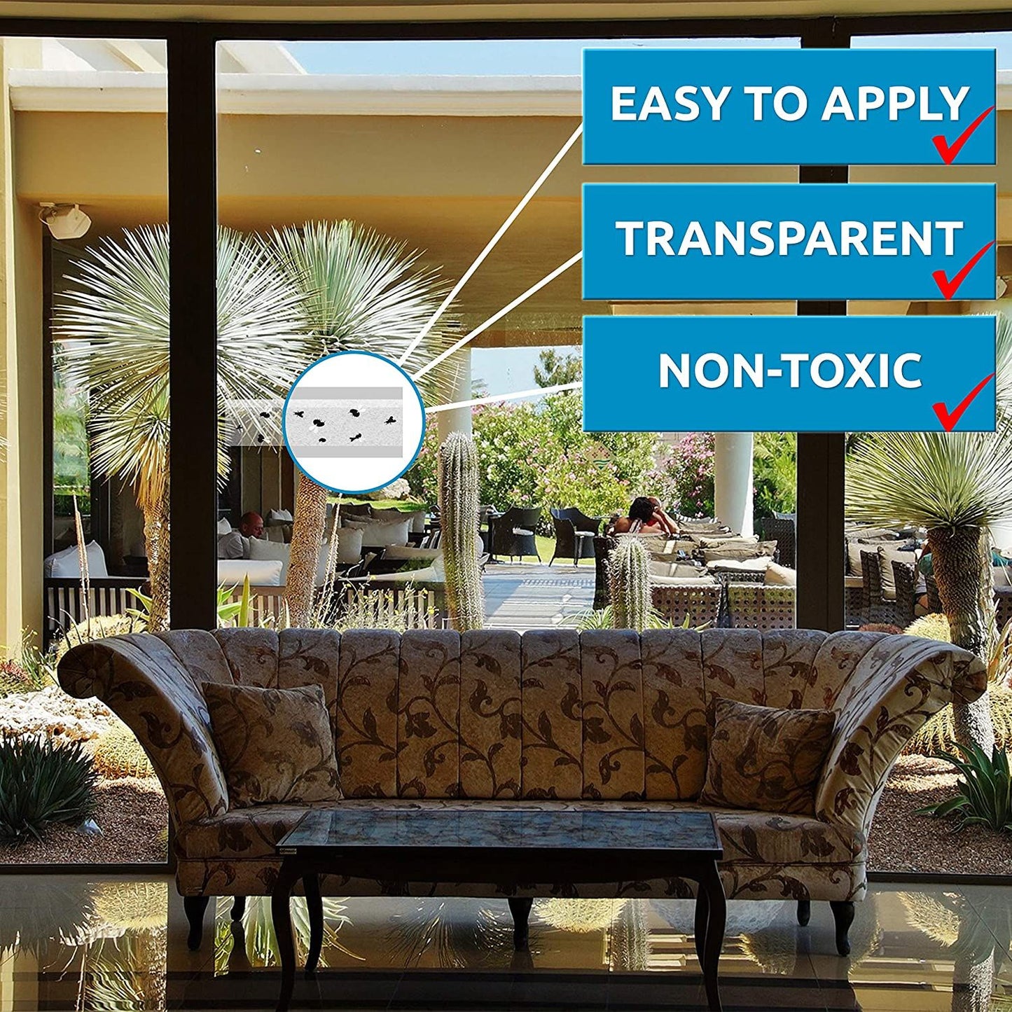 Window Bug & Fly Traps - Non-Toxic & Family Friendly [16 Traps] - W4W Products 