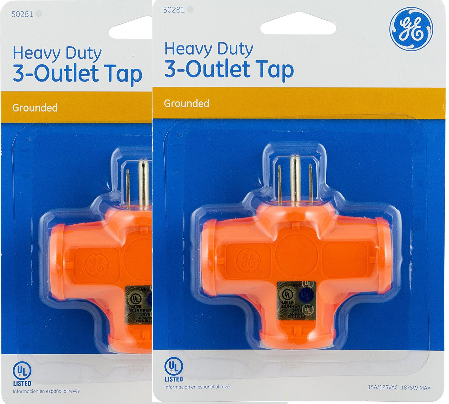 GE Heavy Duty 3-Outlet Tap, 50281