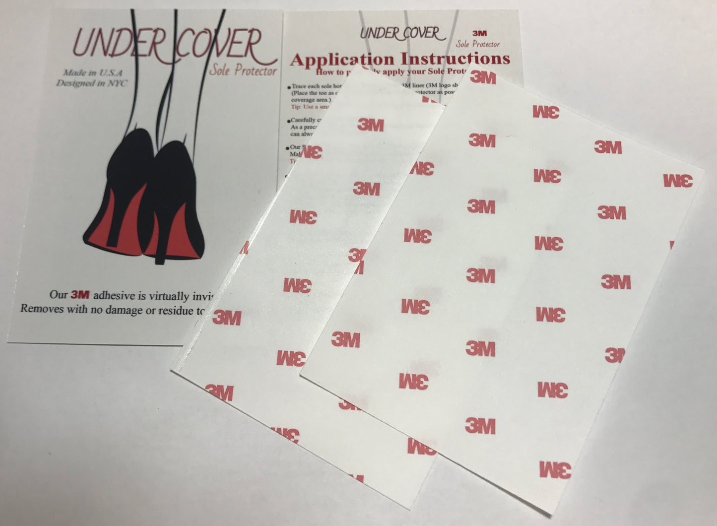 Clear Sole Protector for Heels - 3M Sticker
