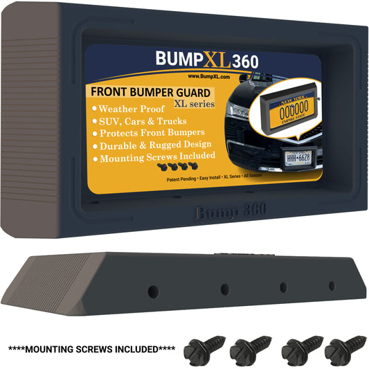 BUMP-XL-360 Front Bumper Guard & License Plate Protector