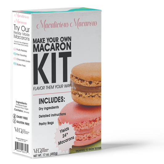 Macalicious Macarons DIY Kit - Makes 24 Macarons